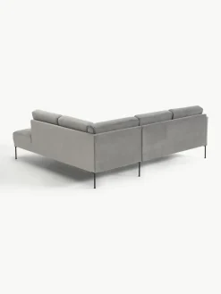 Fluwelen hoekbank Fluente^Westwing Collection Clearance