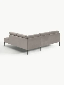 Fluwelen hoekbank Fluente^Westwing Collection Best