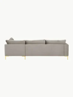 Fluwelen hoekbank Luna^Westwing Collection Outlet