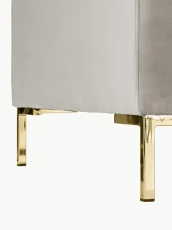 Fluwelen hoekbank Luna^Westwing Collection Outlet