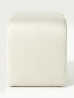 Fluwelen kruk Penelope^Westwing Collection Outlet