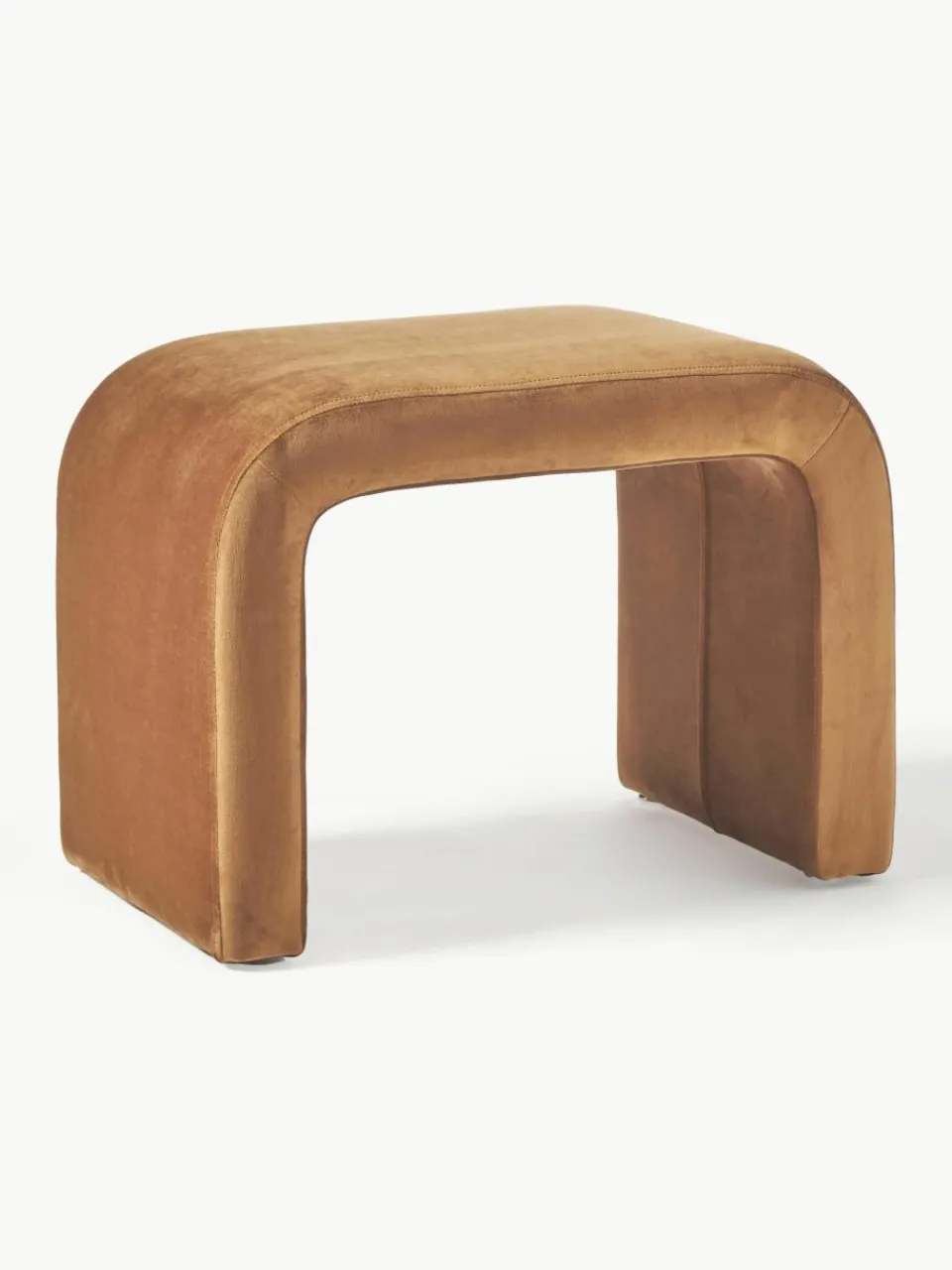 Fluwelen kruk Penelope^Westwing Collection New