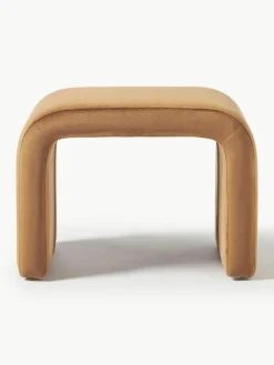 Fluwelen kruk Penelope^Westwing Collection New
