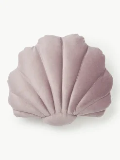 Fluwelen kussen Shell in schelp vorm^Westwing Collection Sale