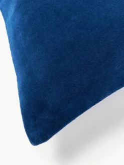 Fluwelen kussenhoes Celeste met winters motief^Westwing Collection Outlet