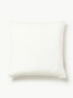 Fluwelen kussenhoes Celeste met winters motief^Westwing Collection Sale