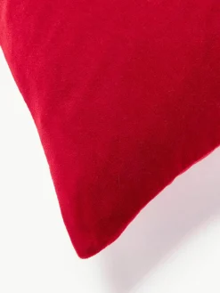 Fluwelen kussenhoes Celeste met winters motief^Westwing Collection Outlet