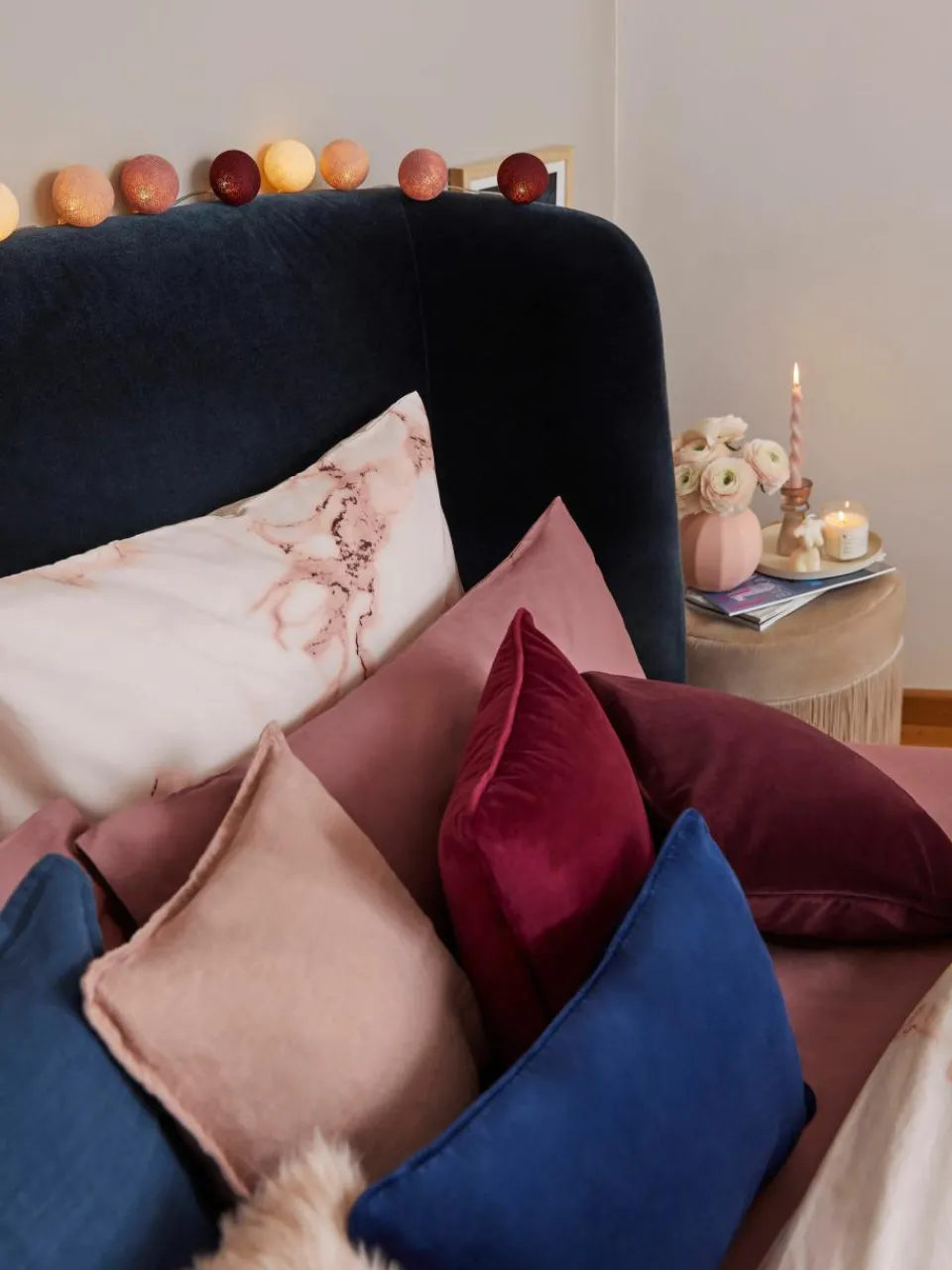 Fluwelen kussenhoes Dana^Westwing Collection Sale