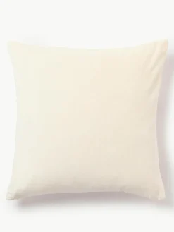 Fluwelen kussenhoes Darva met getuft snoepstokken-patroon^Westwing Collection Outlet