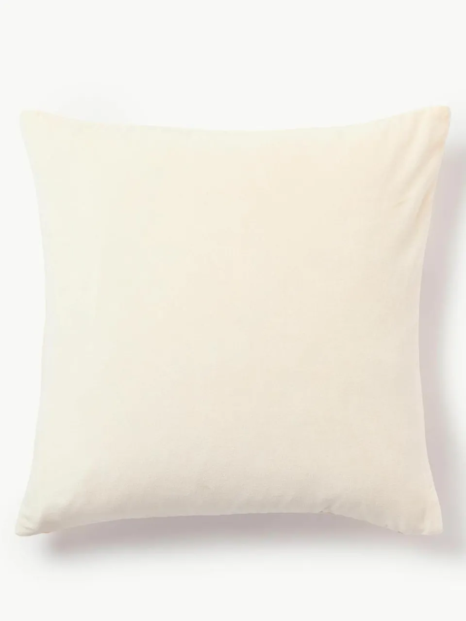 Fluwelen kussenhoes Darva met getuft snoepstokken-patroon^Westwing Collection Outlet