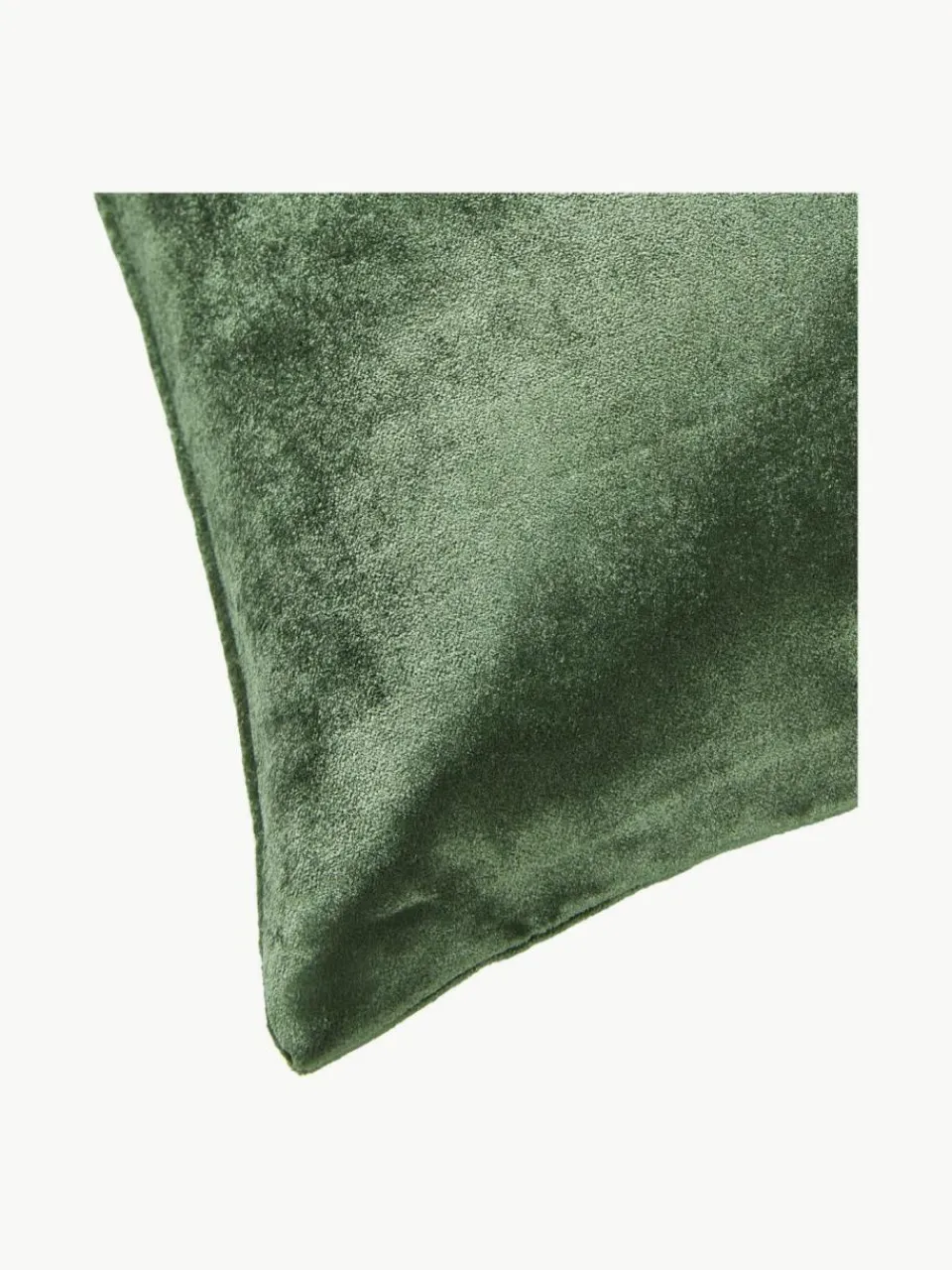Fluwelen kussenhoes Isadora met kerstboomborduursel^Westwing Collection Clearance