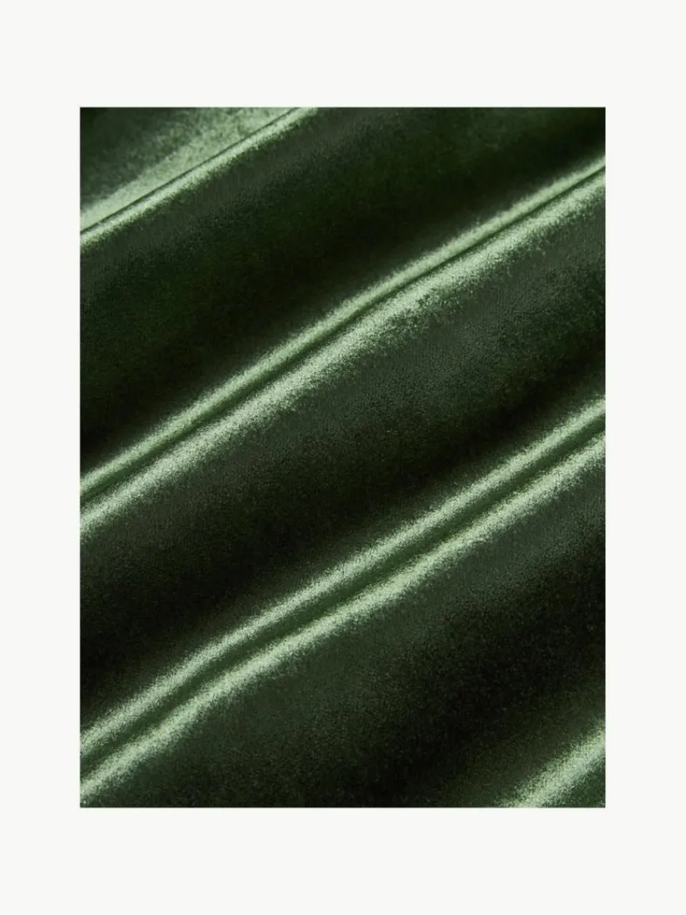 Fluwelen kussenhoes Isadora met kerstboomborduursel^Westwing Collection Clearance
