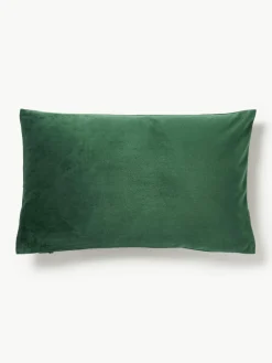 Fluwelen kussenhoes Lola met structuurpatroon^Westwing Collection Sale