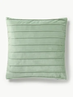 Fluwelen kussenhoes Lola met structuurpatroon^Westwing Collection Best