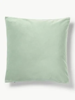 Fluwelen kussenhoes Lola met structuurpatroon^Westwing Collection Best