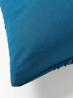 Fluwelen kussenhoes Nisha met structuurpatroon^Westwing Collection Fashion