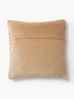 Fluwelen kussenhoes Sina met structuurpatroon^Westwing Collection Sale