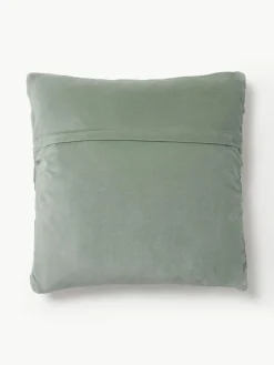 Fluwelen kussenhoes Sina met structuurpatroon^Westwing Collection Outlet
