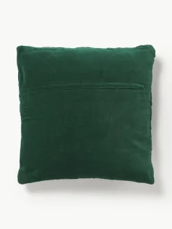 Fluwelen kussenhoes Sina met structuurpatroon^Westwing Collection Discount