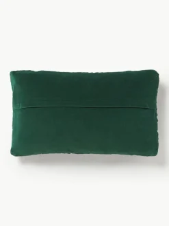 Fluwelen kussenhoes Sina met structuurpatroon^Westwing Collection Hot