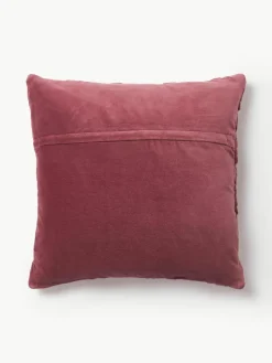Fluwelen kussenhoes Sina met structuurpatroon^Westwing Collection Outlet