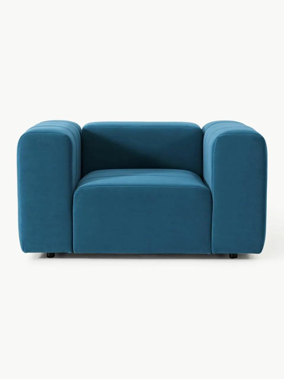 Fluwelen loungefauteuil Lena^Westwing Collection Clearance