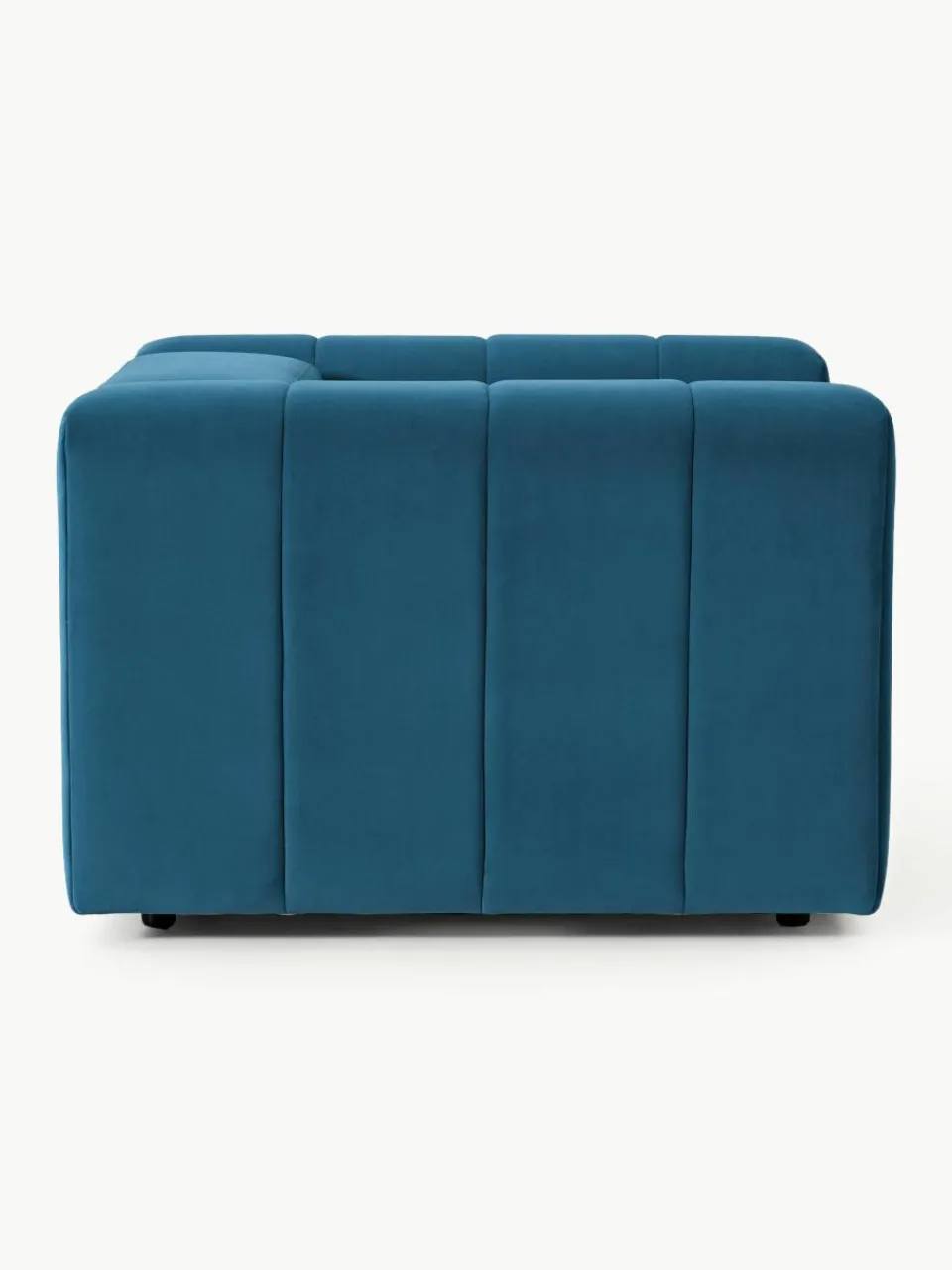 Fluwelen loungefauteuil Lena^Westwing Collection Clearance