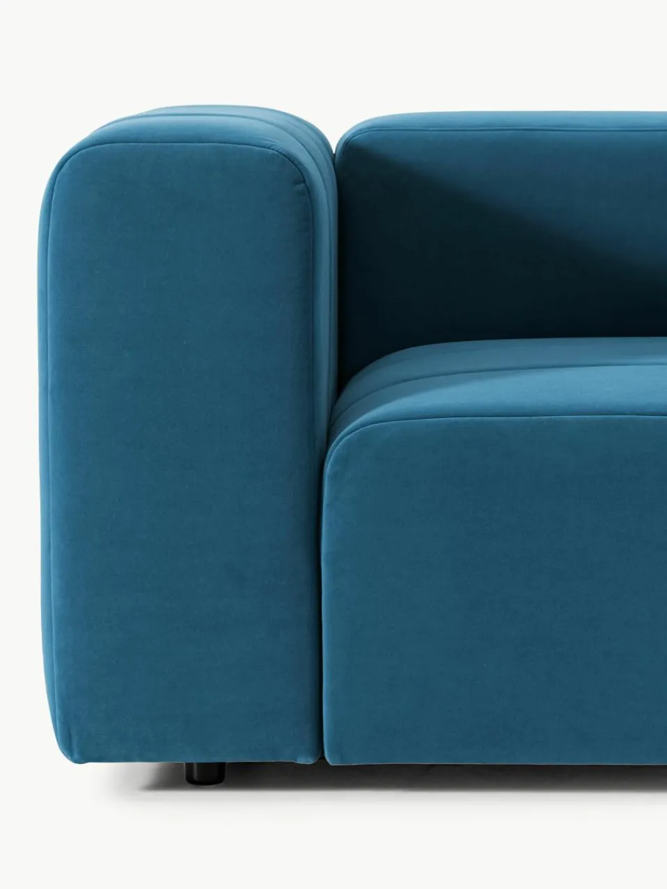 Fluwelen loungefauteuil Lena^Westwing Collection Clearance