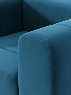 Fluwelen loungefauteuil Lena^Westwing Collection Clearance