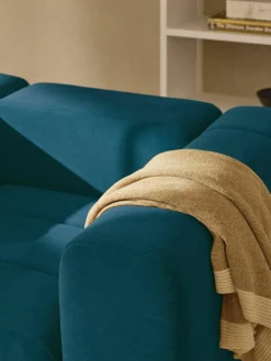 Fluwelen loungefauteuil Lena^Westwing Collection Clearance