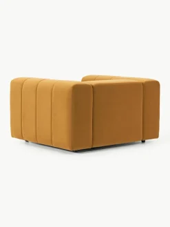 Fluwelen loungefauteuil Lena^Westwing Collection Best