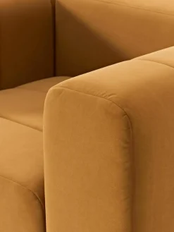 Fluwelen loungefauteuil Lena^Westwing Collection Best