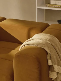 Fluwelen loungefauteuil Lena^Westwing Collection Best