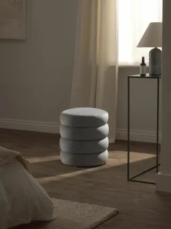 Fluwelen poef Alto^Westwing Collection Outlet