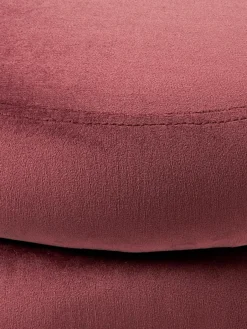 Fluwelen poef Alto met opbergruimte^Westwing Collection Discount