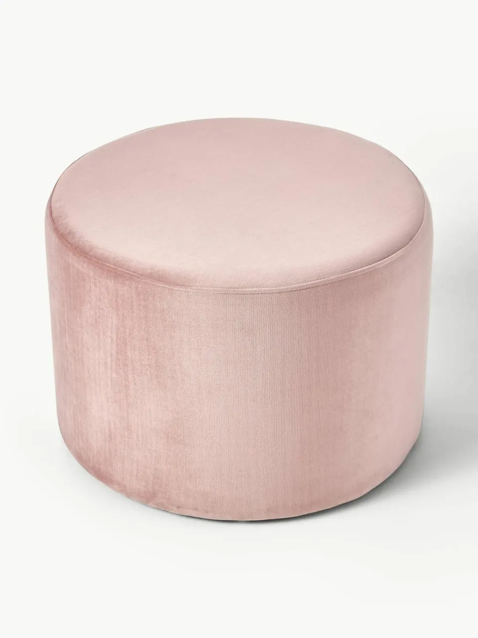 Fluwelen poef Daisy^Westwing Collection Outlet