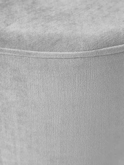 Fluwelen poef Orchid^Westwing Collection Online