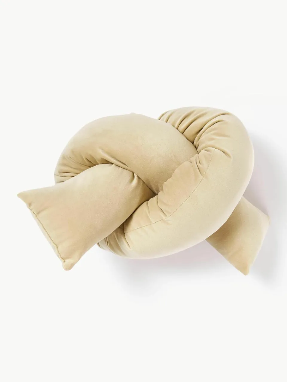 Fluwelen sierkussen Knot^Westwing Collection Clearance