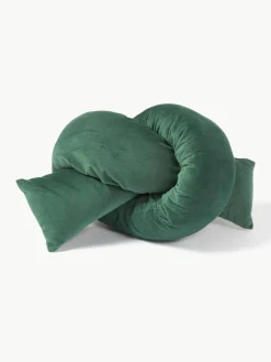Fluwelen sierkussen Knot^Westwing Collection Outlet