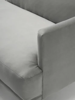 Fluwelen slaapbank Fluente (3-zits)^Westwing Collection Outlet