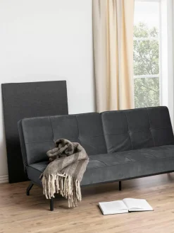 Fluwelen slaapbank Perugia (3-zits)^Westwing New
