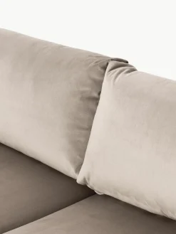 Fluwelen slaapbank Tasha (3-zits) met opbergruimte^Westwing Collection Hot