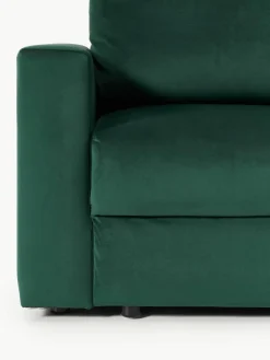 Fluwelen slaapbank Tasha (3-zits) met opbergruimte^Westwing Collection Outlet