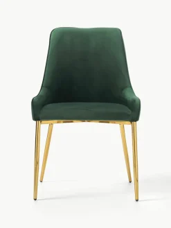 Fluwelen stoel Ava^Westwing Collection Sale