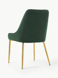 Fluwelen stoel Ava^Westwing Collection Sale