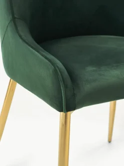 Fluwelen stoel Ava^Westwing Collection Sale