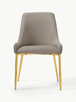 Fluwelen stoel Ava^Westwing Collection Sale