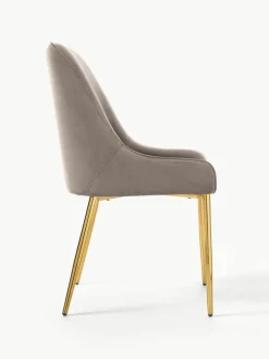 Fluwelen stoel Ava^Westwing Collection Sale