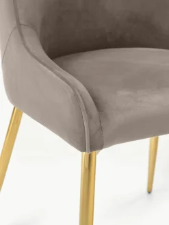 Fluwelen stoel Ava^Westwing Collection Sale