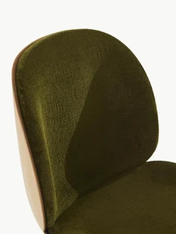 Fluwelen stoel Beetle met zitvlak^GUBI Outlet